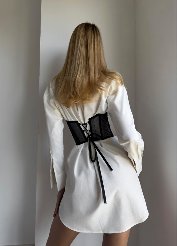 Gorset, podstawowy, czarny00-00003155