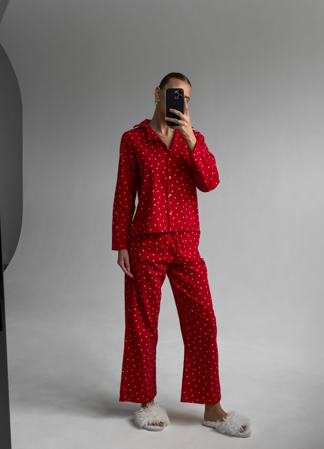 ᐉ Women's pajamas Lisa flannel, red ⏩⏩⏩ Buy in Poland and Europe ...