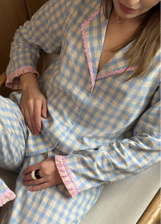 Freya, Pyjama, blau00-00004444-k