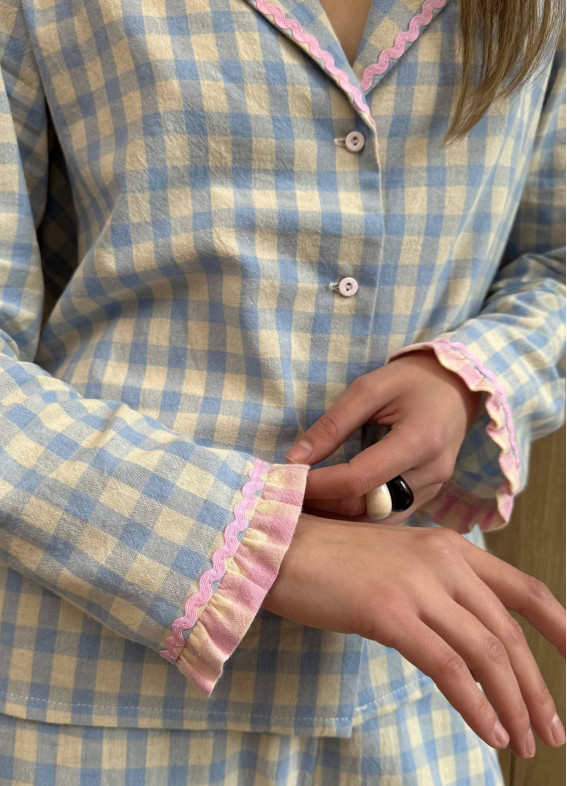 Freya, Pyjama, blau00-00004444-k