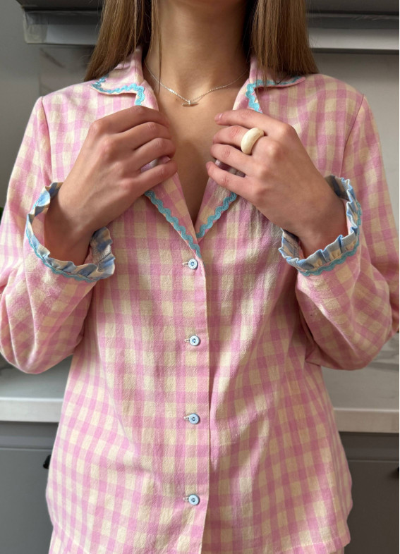 Freya, Pyjama, rosa00-00004444-k