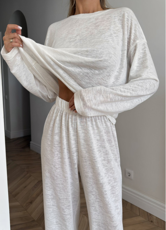 Calista, piżama, mleczny00-00005088-k