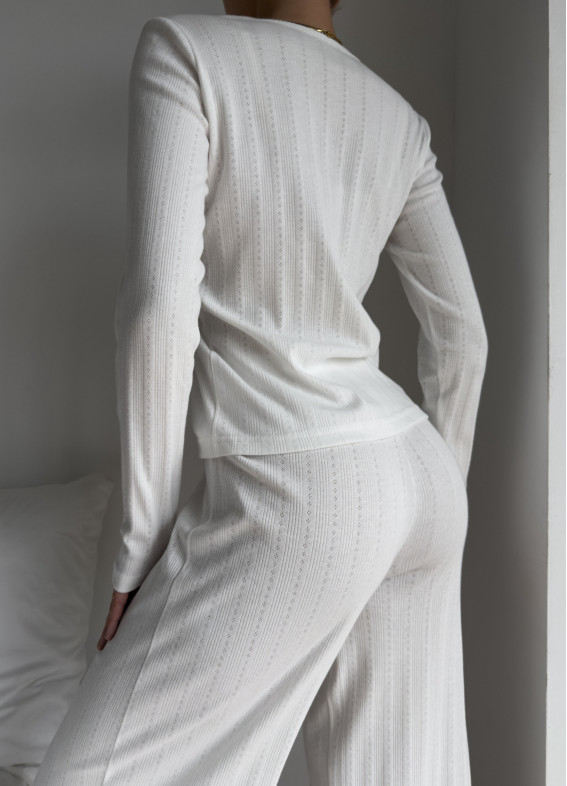 Vilena, langärmliger Hemdpyjama, molkerei00-00005124-k