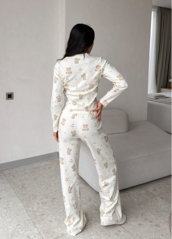 Linsey, Pyjama, beige00-00005136-k