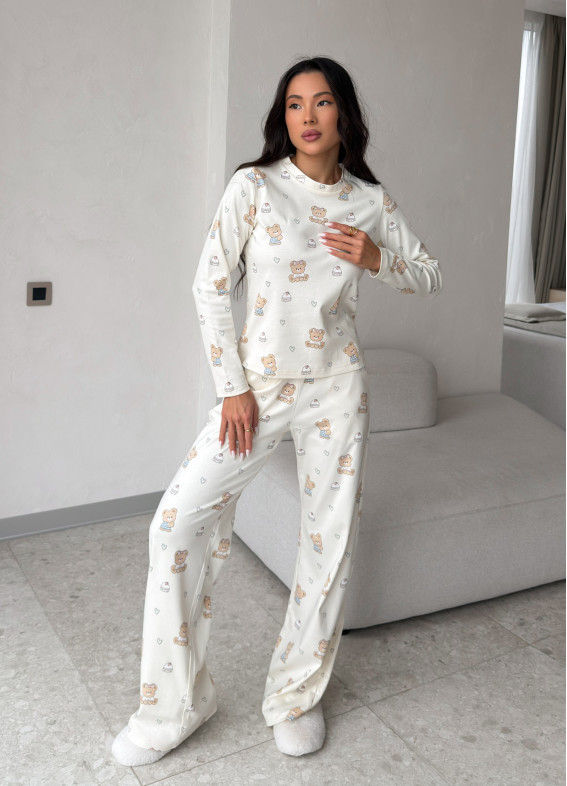 Linsey, Pyjama, beige00-00005136-k