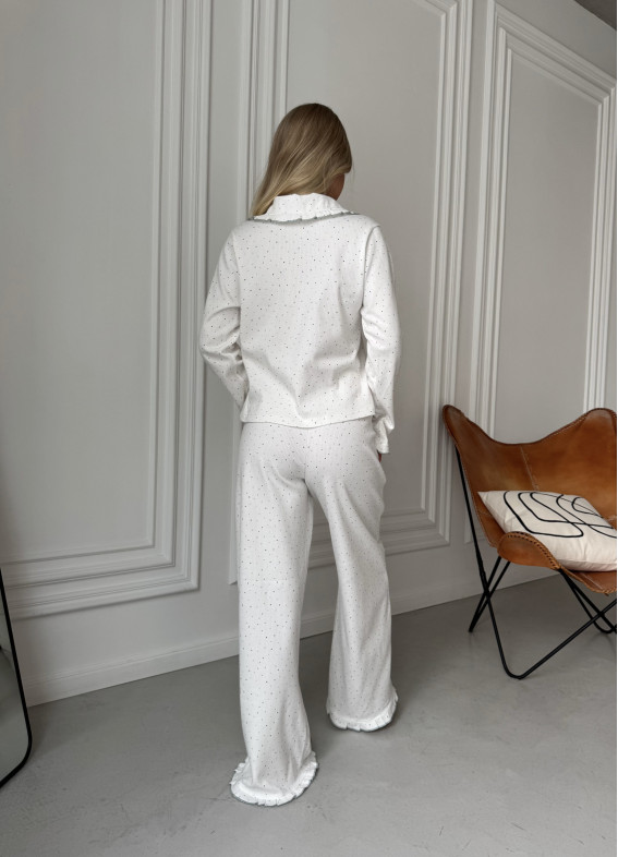 Aisha, Pyjama, weiß00-00005308-k