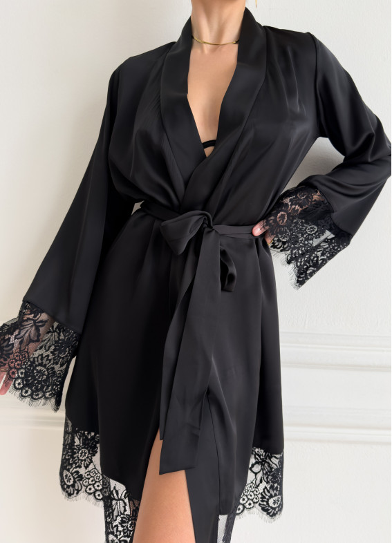 Esmi, szlafrok, czarny00-00005498