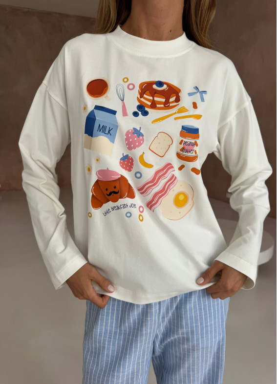 Little breakfast, Schlafanzug, multicolor00-00005740-k