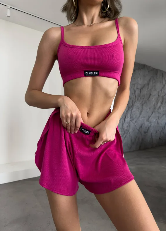 Judy z topem, piżama, karmazyn00-00004482-k
