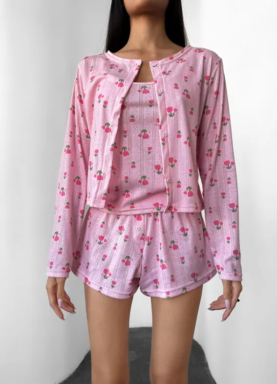 Zoe, Pyjamashirt, Tanktop, rosa00-00004662-k